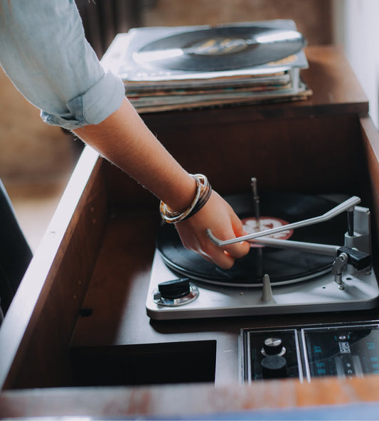 Old Vinyl Players